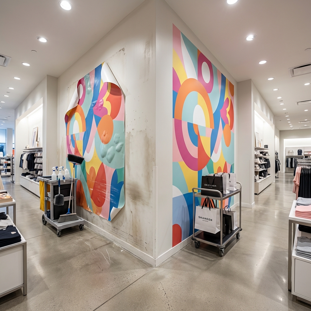 6 Best Durable Wall Graphic Finishes for High-Traffic Retail Zones